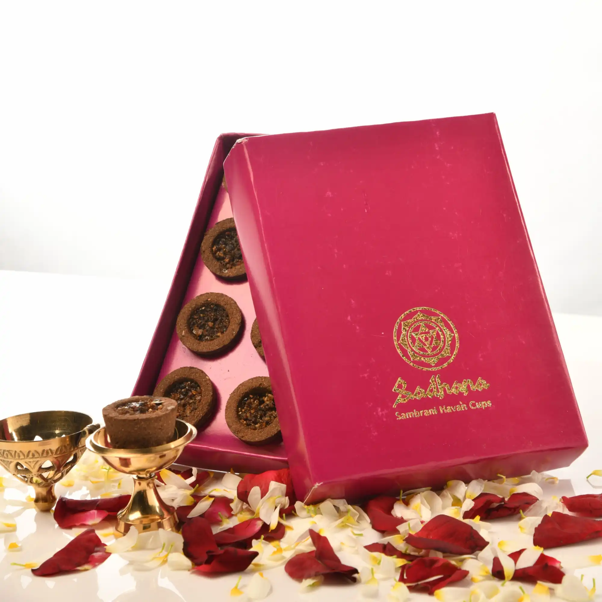 Sadhana Sambrani Havan Cups (24 pcs) – 100% Natural Pooja Dhoop - Image 10