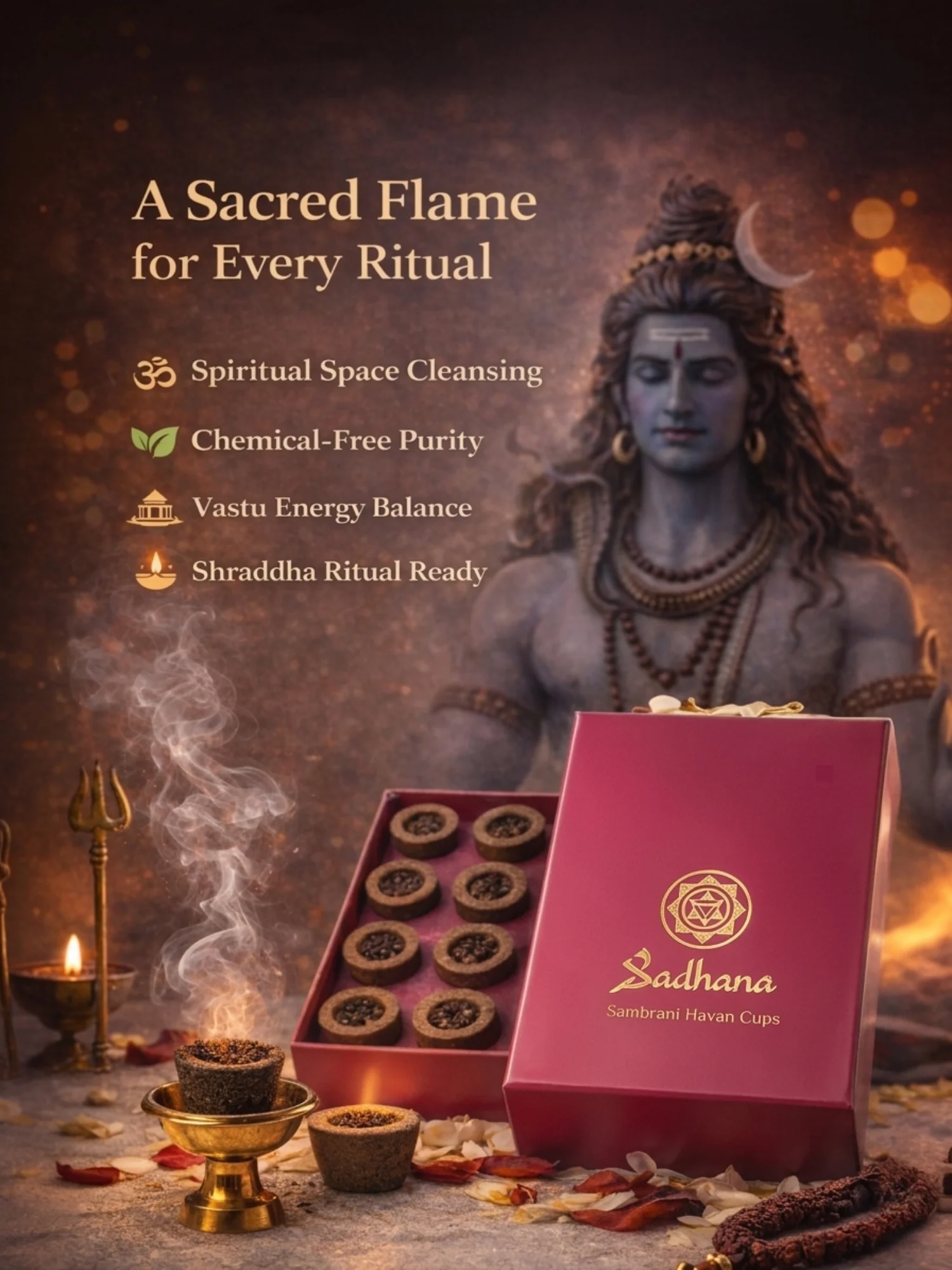 Sadhana Havan Cups – 100% Natural | 12-Month Puja Subscription - Image 7