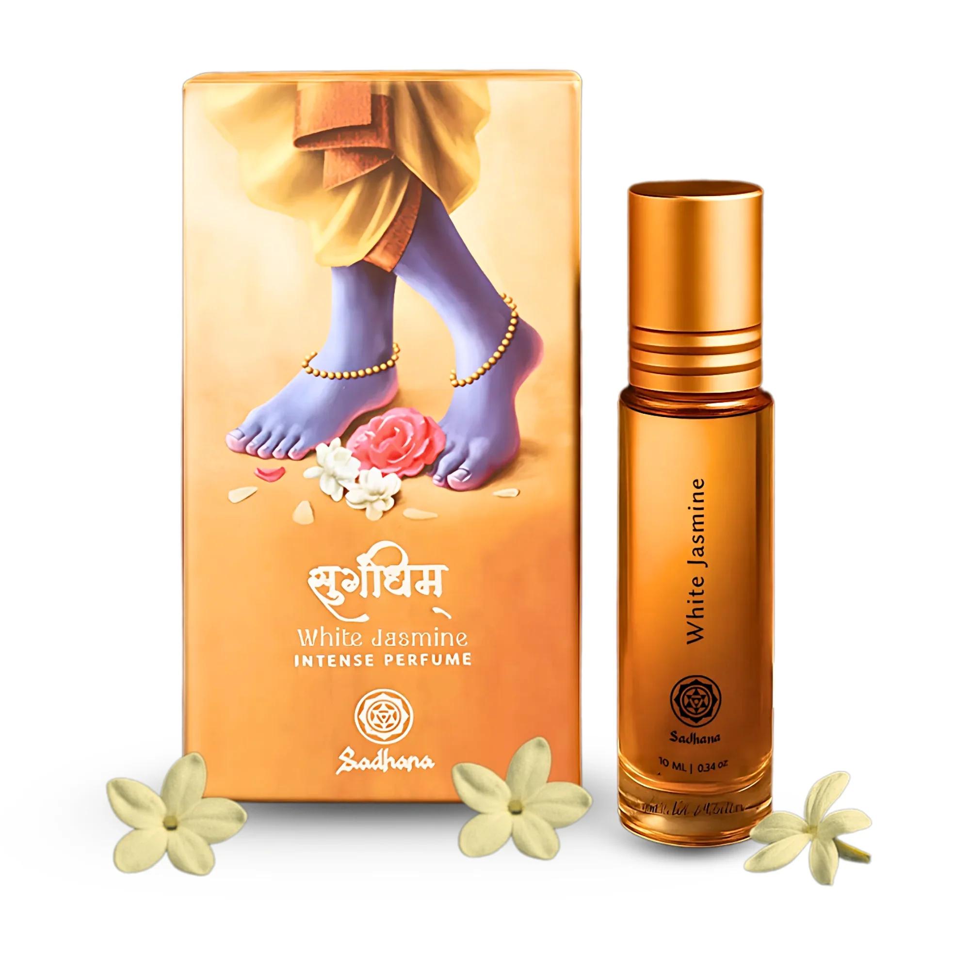 Sugandhim White Jasmine Premium Attar (Perfume) for Puja - Image 3